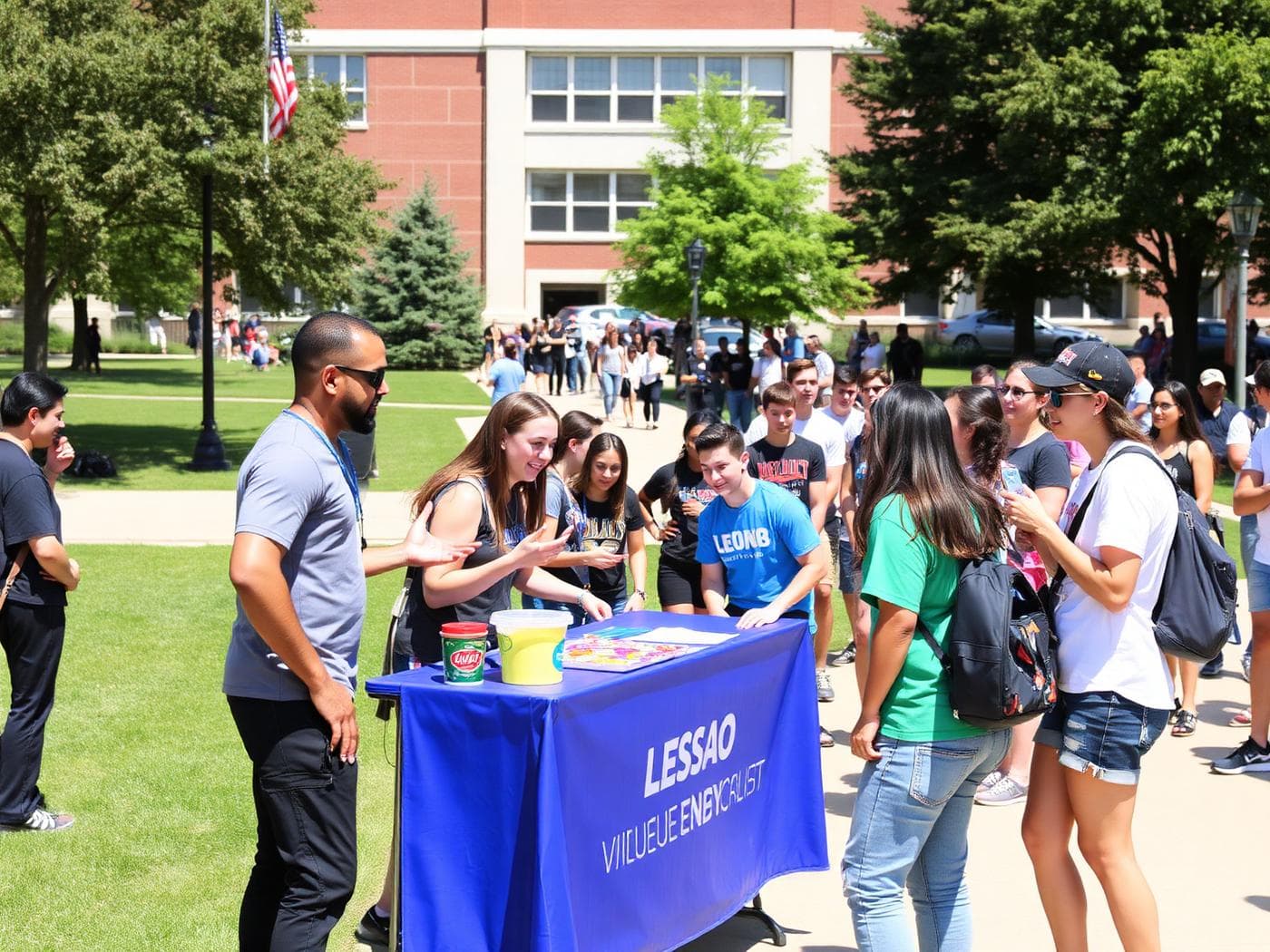 Brand Activation — Campus engagement drive