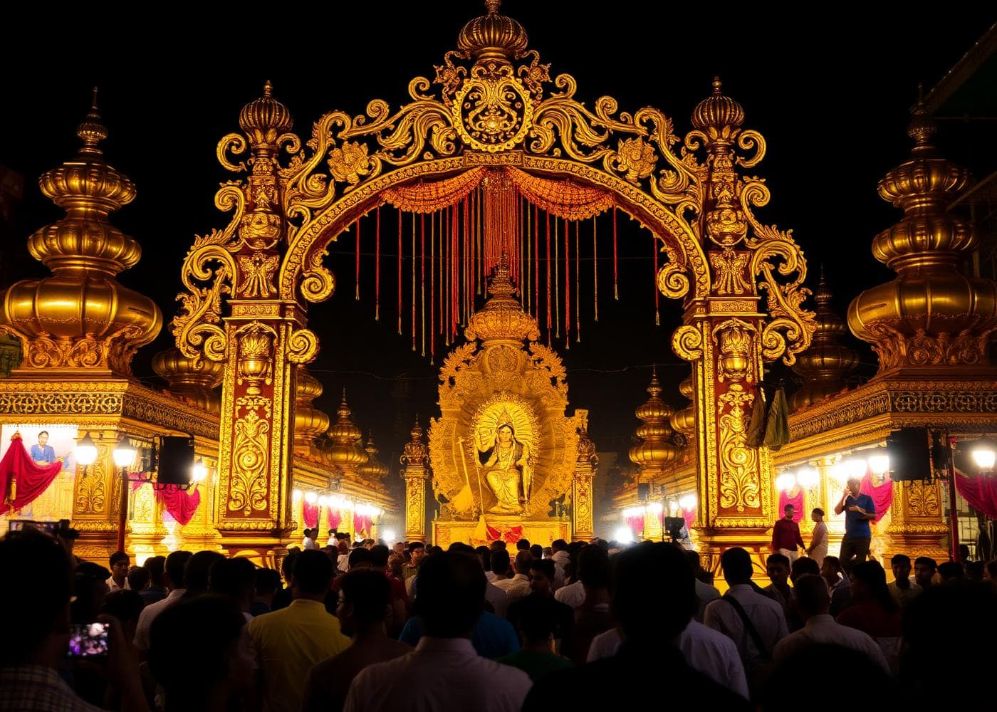 Festival Activation — Puja pandal activation