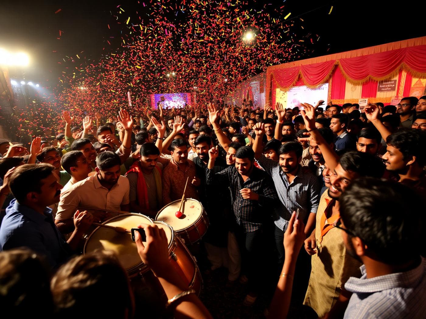Festival Activation — Festive retail counter