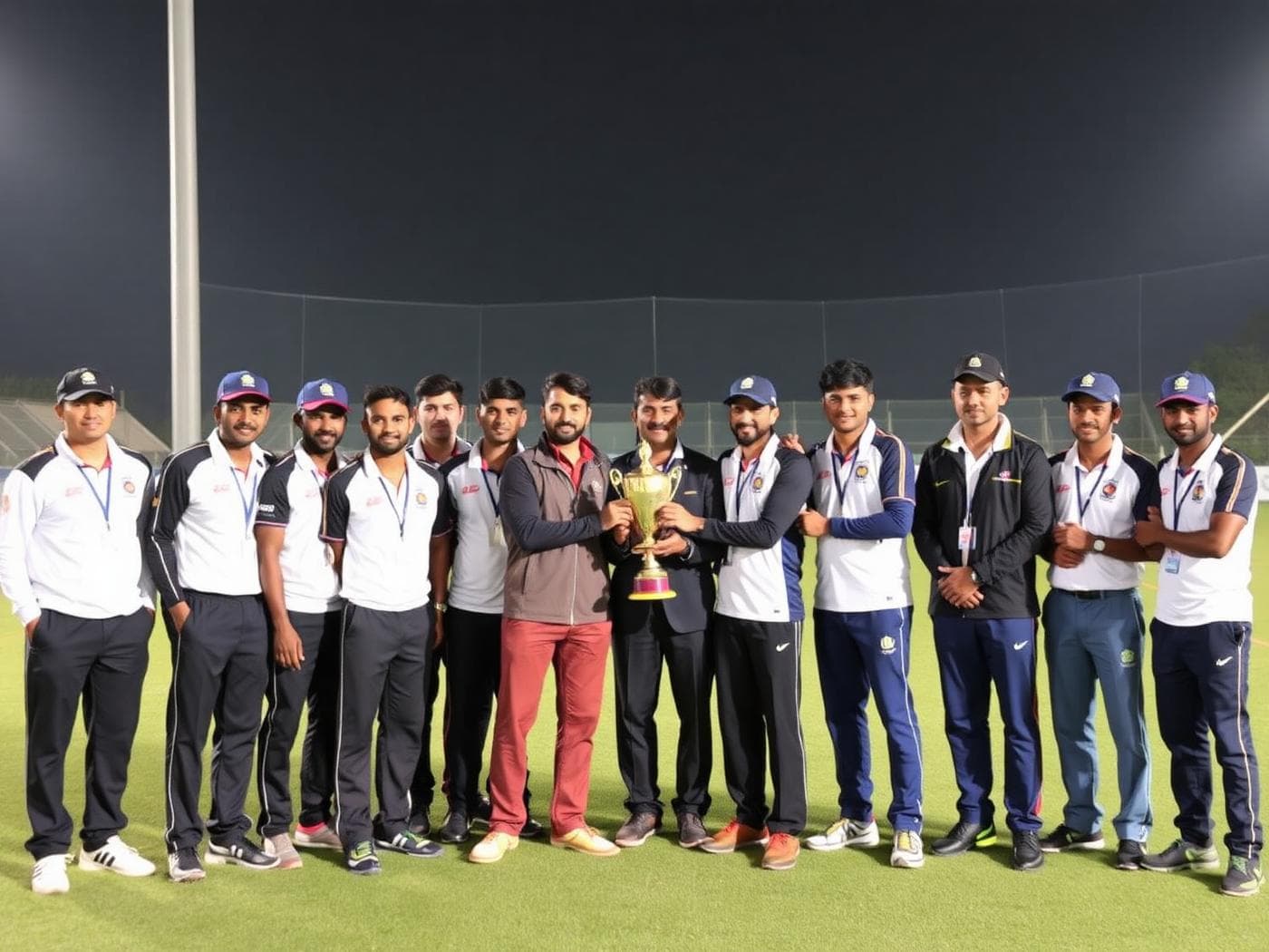 Sports & CSR Events — Trophy presentation